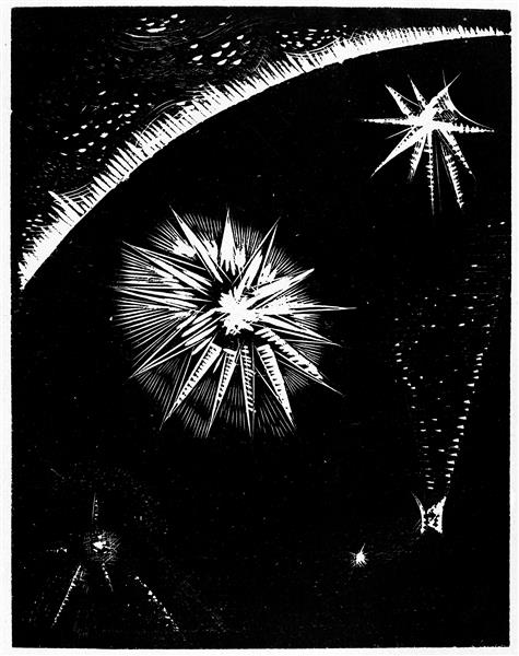 The creation of the star firmament - 1924