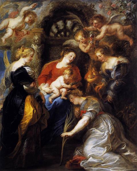 The Coronation of Saint Catherine - 1631