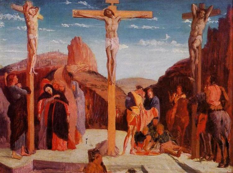 La crucifixion (après Mantegna) - 1861