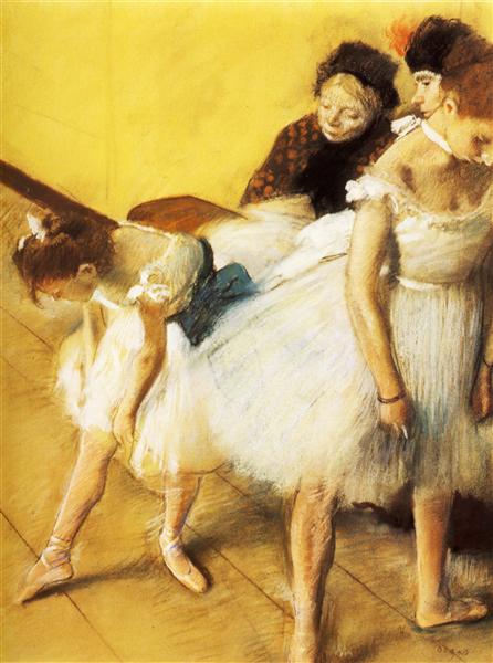 El Examen De Baile - 1880