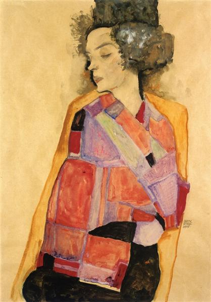 החולם (Gerti Schiele) - 1911