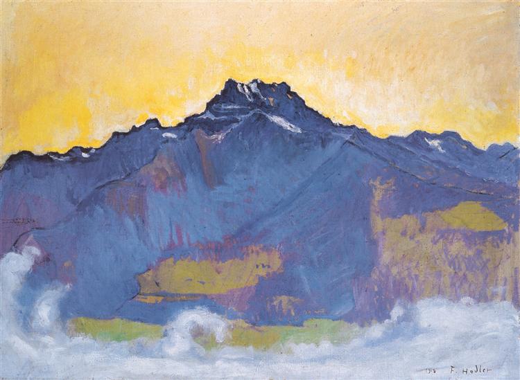 Los Dents Du Midi De Chesieres - 1912