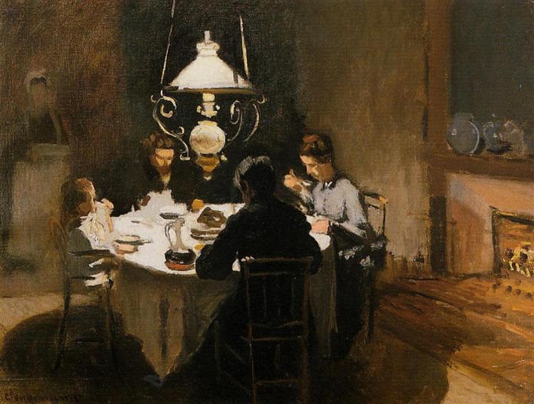 Abendessen - 1869