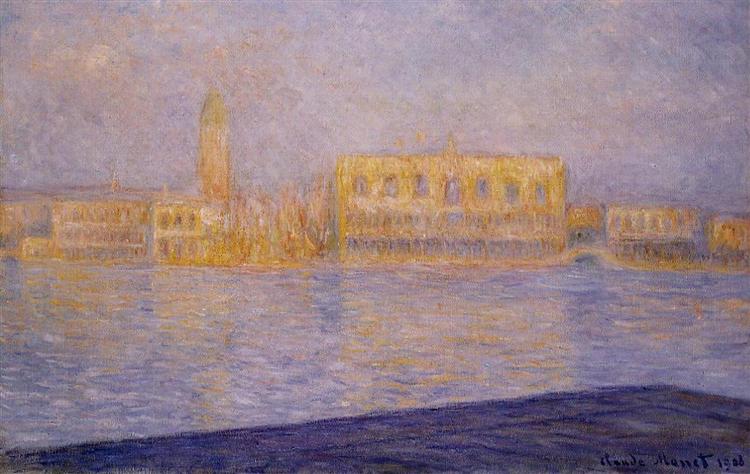 Il palazzo ducale visto da San Giorgio Maggiore 2-1908