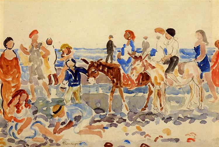 L'autista di asino - 1923