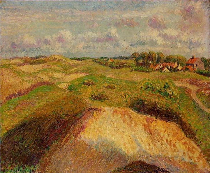 The Knocke Dunes - Belgium - 1902