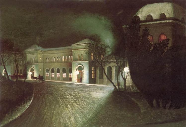 La stazione ferroviaria orientale della orientale - 1902