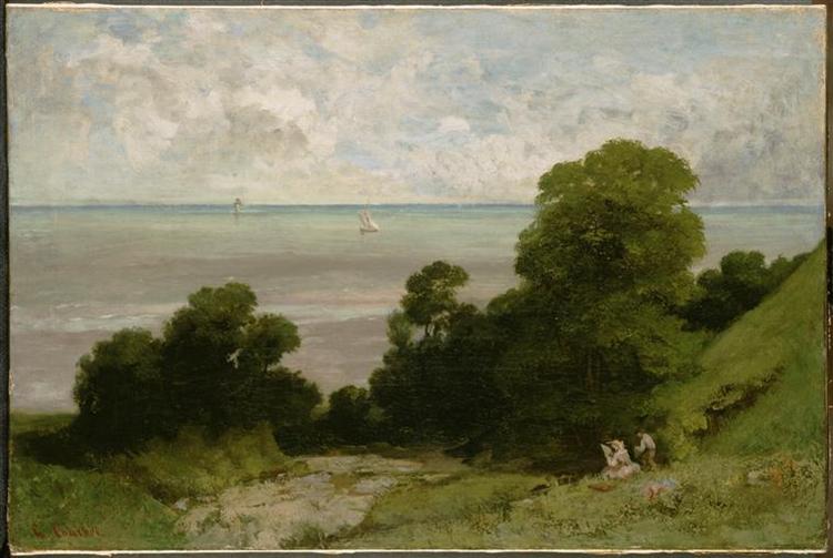 The mouth of the Seine - 1841