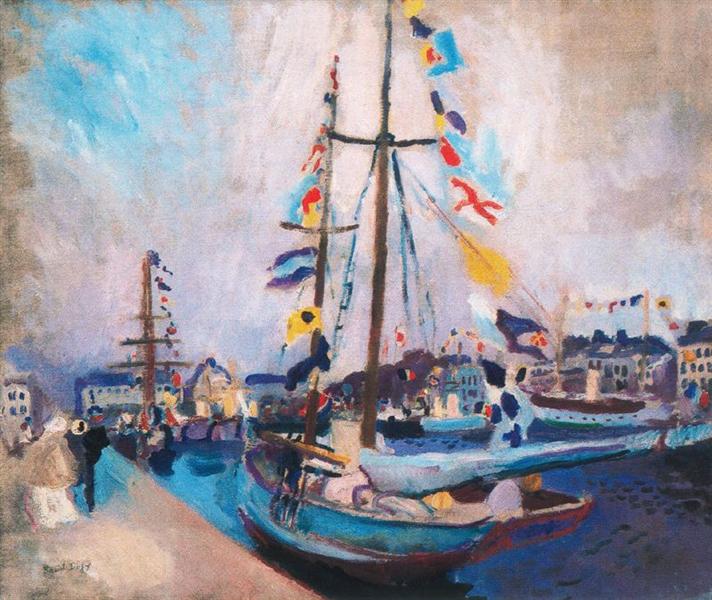 El Yate Empavesado - 1905