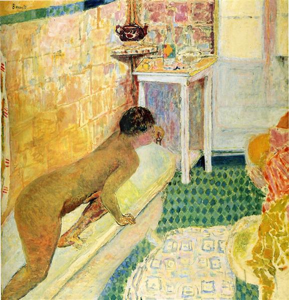 La sortie de la salle de bain - 1930