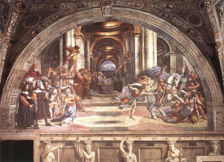 L'espulsione di Heliodoro del Temple - 1512