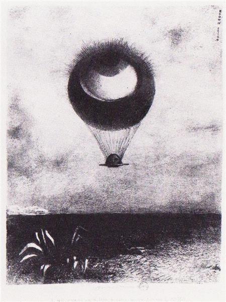 El Ojo Como Un Extraño Globo Va Al Infinito - 1882