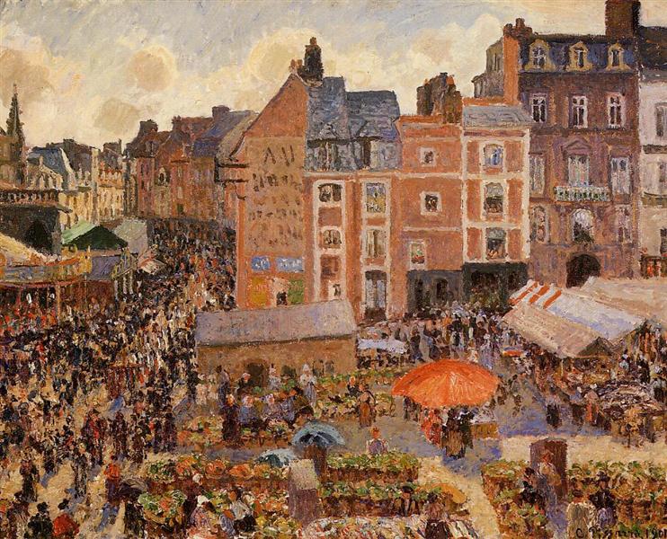 La Feria - Dieppe Tarde Soleada - 1901