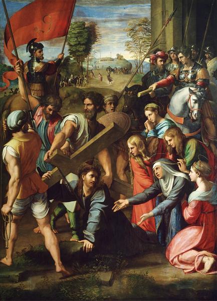 The fall on the road to Calvary - 1517