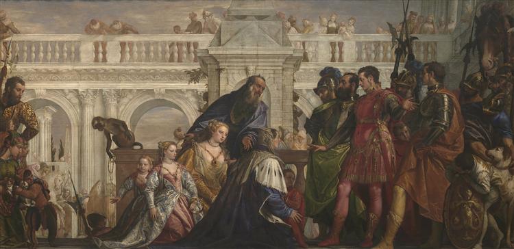 The Family of Darius before Alexander - 1565