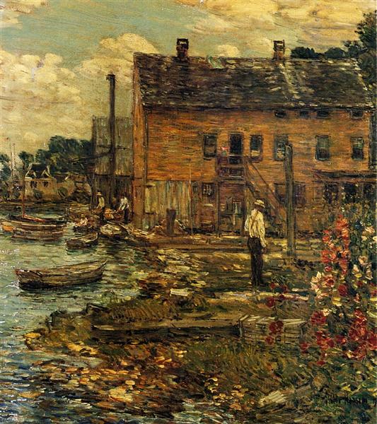 The Fishermen - Cos Cob - 1907