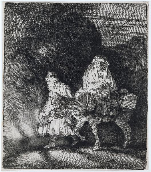 The Flight into Egypt A Nocturnal Piece - 1651