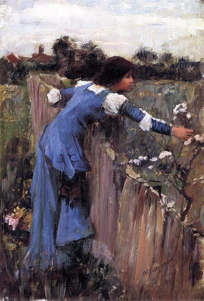 The Flower Collector - 1895