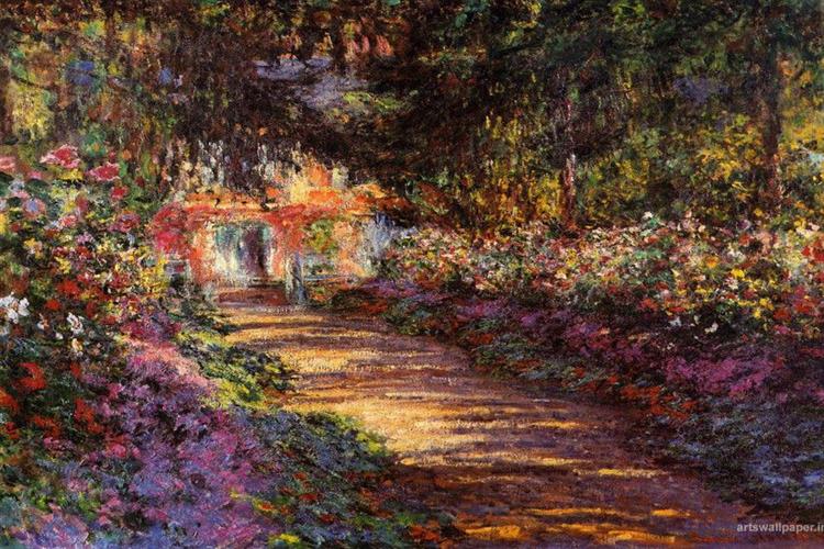 The Flower Garden - 1902