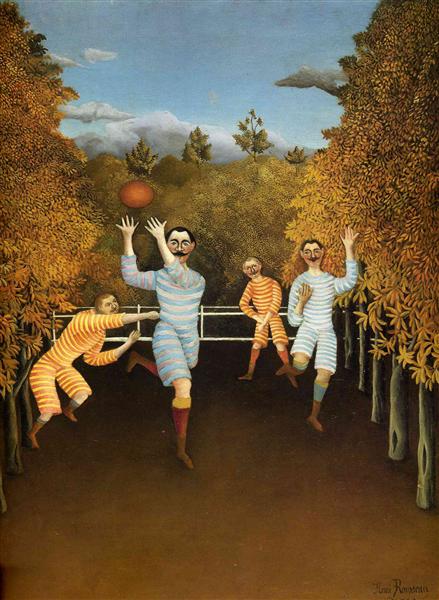 The Footballers (Football) - 1908