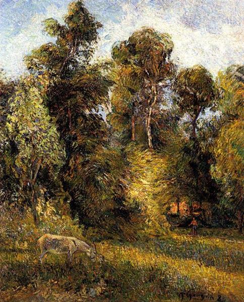 Le bord de la forêt - 1885