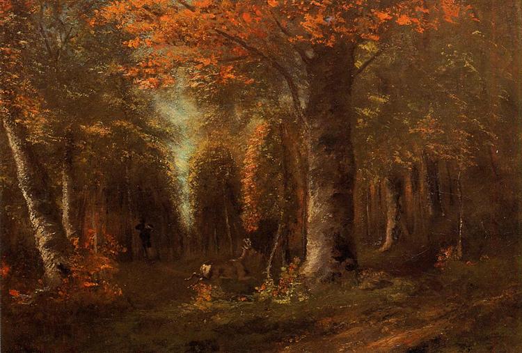 El Bosque En Otoño - 1841