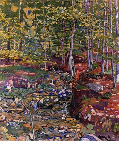 The forest near Reichenbach - 1903