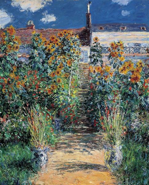 The Vetheuil Garden - 1881