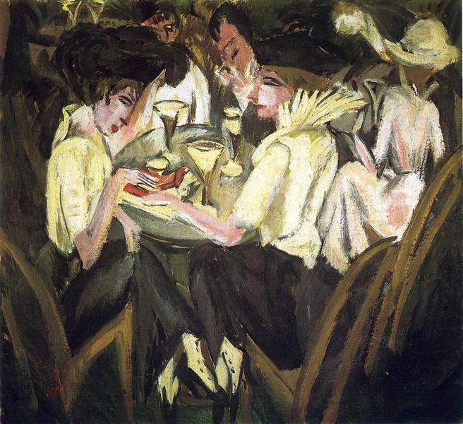 Der Gartenkaffee - 1914