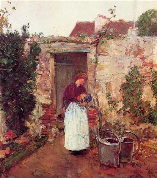 La porte du jardin - 1888