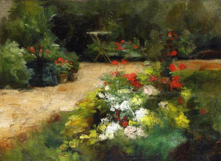 Le jardin - 1878