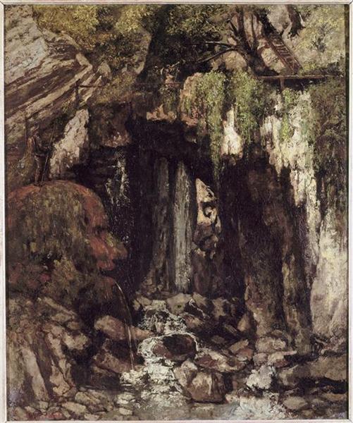 Die Höhle der Saillon Giants (Schweiz) - 1873