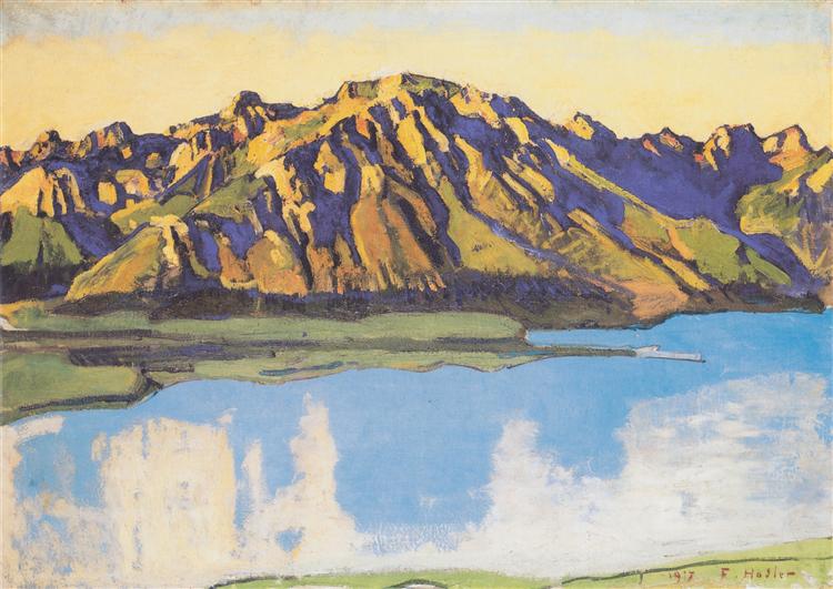 Grammont under morgensolen - 1917