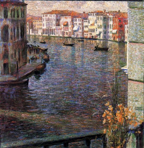 El Gran Canal De Venecia - 1907