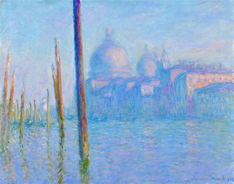 Der große Kanal - Venedig - 1908