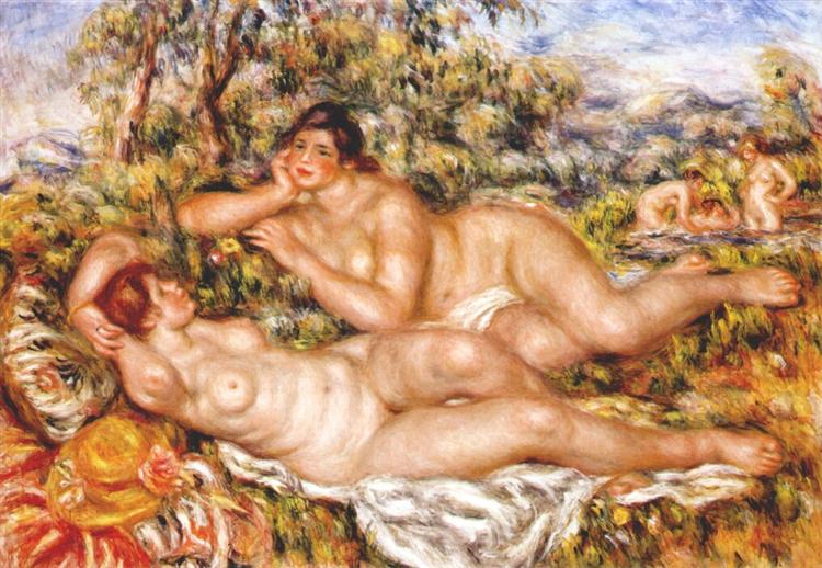 The Big Bathers (nymferna) - 1919