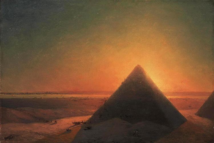 La grande pyramide de Giza