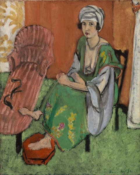 La robe verte 1919 