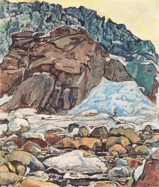 Le glacier Grindelwald - 1912