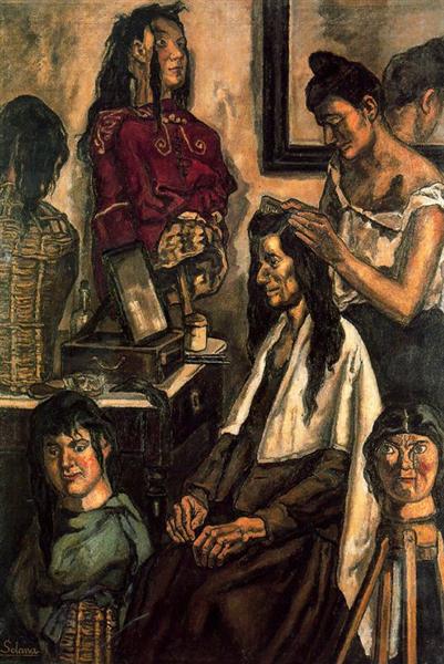 Le coiffeur - 1918