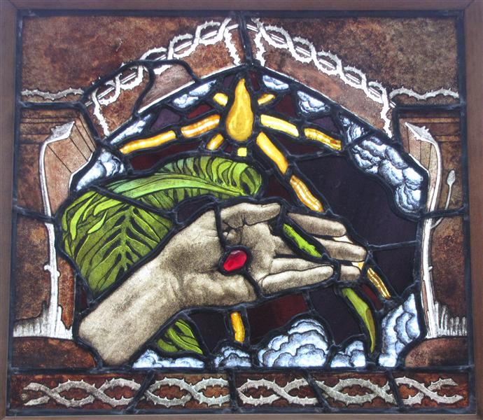 The hand of Christ. La Palma de la Paz - 1897