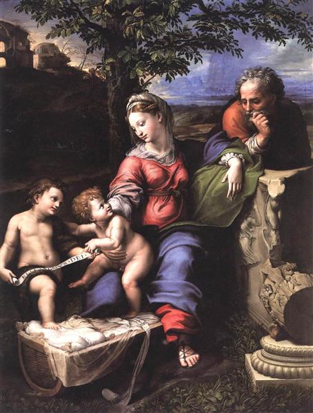 La famiglia Sacra Oak - 1518