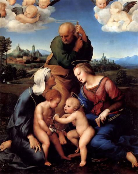 The Holy Family with Saints Elizabeth and John - 1506