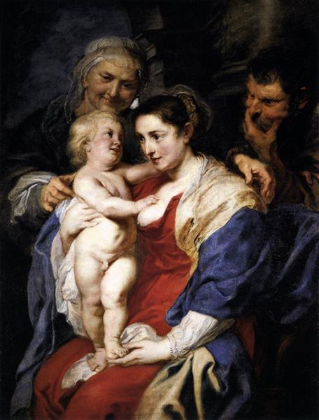 The Holy Family with Saint Anne - 1630