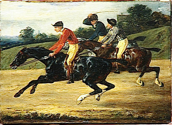 A corrida de cavalos - 1824