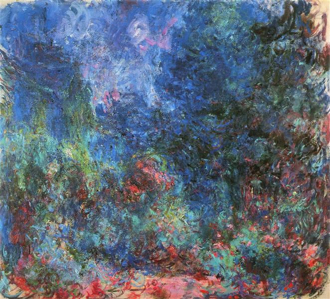 Dom Giverny widziany z Rosas Garden - 1924