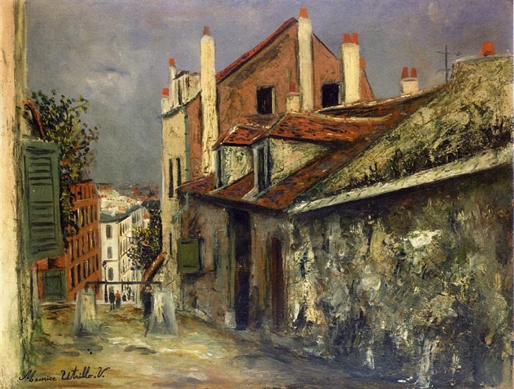 Mimi Pinsons hus i Montmartre