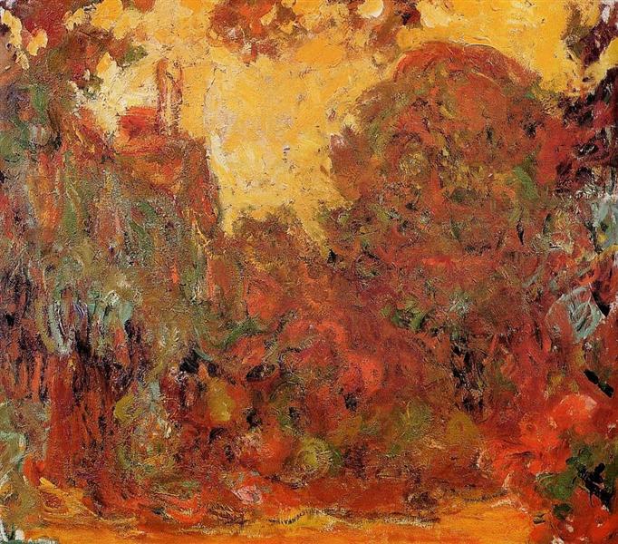 Dom widziany z Rosas Garden - 1924