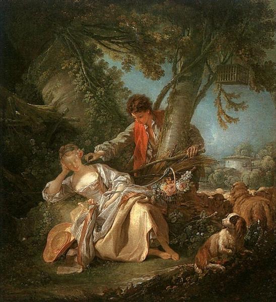 Le rêve interrompu - 1750