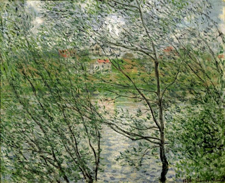 Die Grande -Jatte Island in Siene - 1878